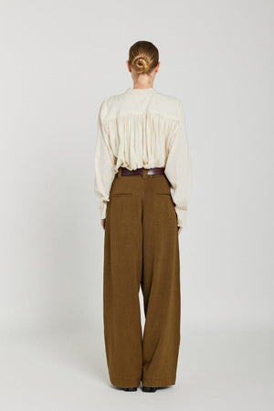 V.DE.VINSTER Seidenbluse "CESAR" off-white