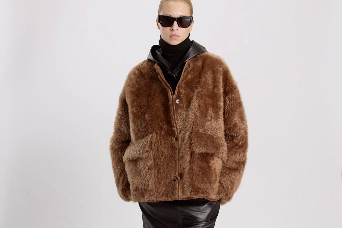 UTZON Laconjacke "JURO" nut