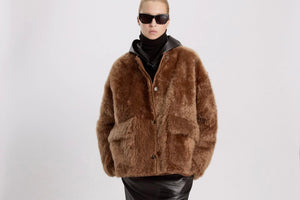 UTZON Laconjacke "JURO" nut