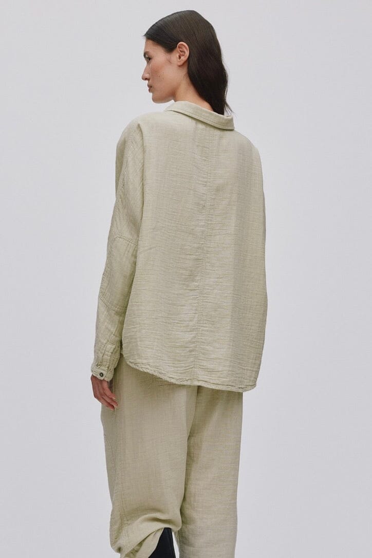 RABENS SALONER  Baumwollbluse "JOJO" pelican grey