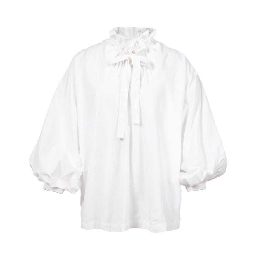 V.DE.VINSTER Baumwollbluse "CLARA" weiss