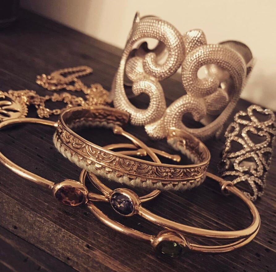 REJANE ROSENBERGER DESIGN Silver Ring "Cara" Set of 3