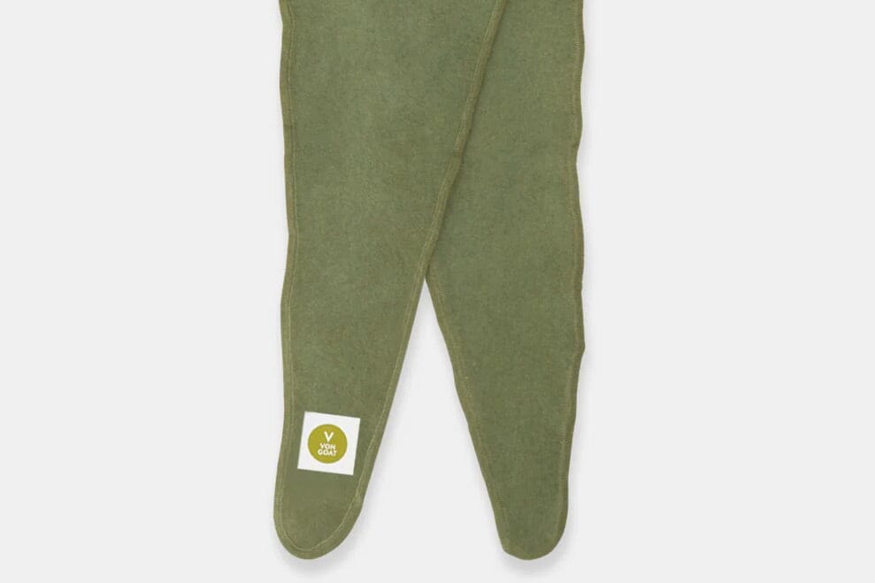 VON GOAT Cashmere Windboard uni olivine