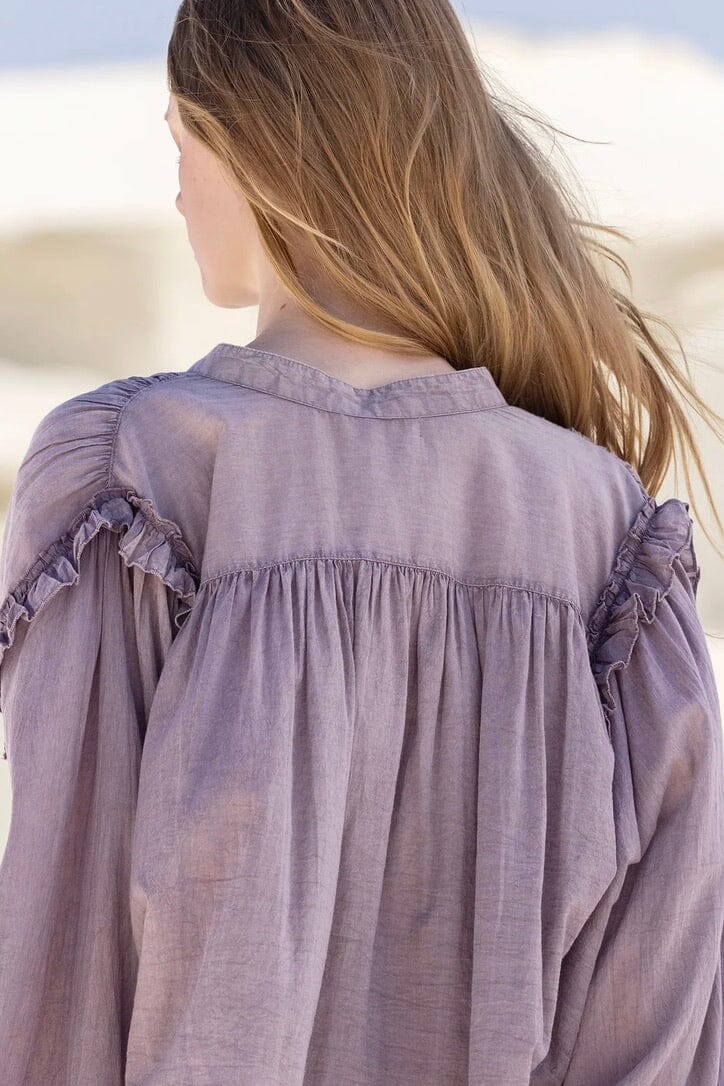 MES DEMOISELLES Baumwollbluse "SATI" blush