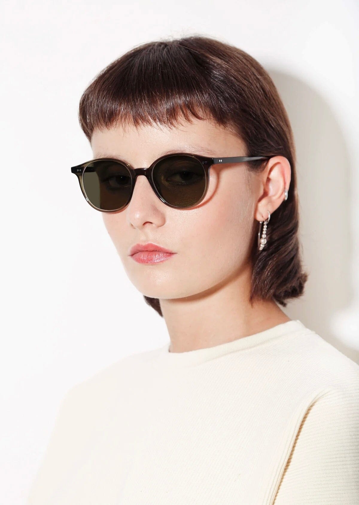 GARRETT LEIGHT Sunglasses "Morningside" Sun nude Gradient
