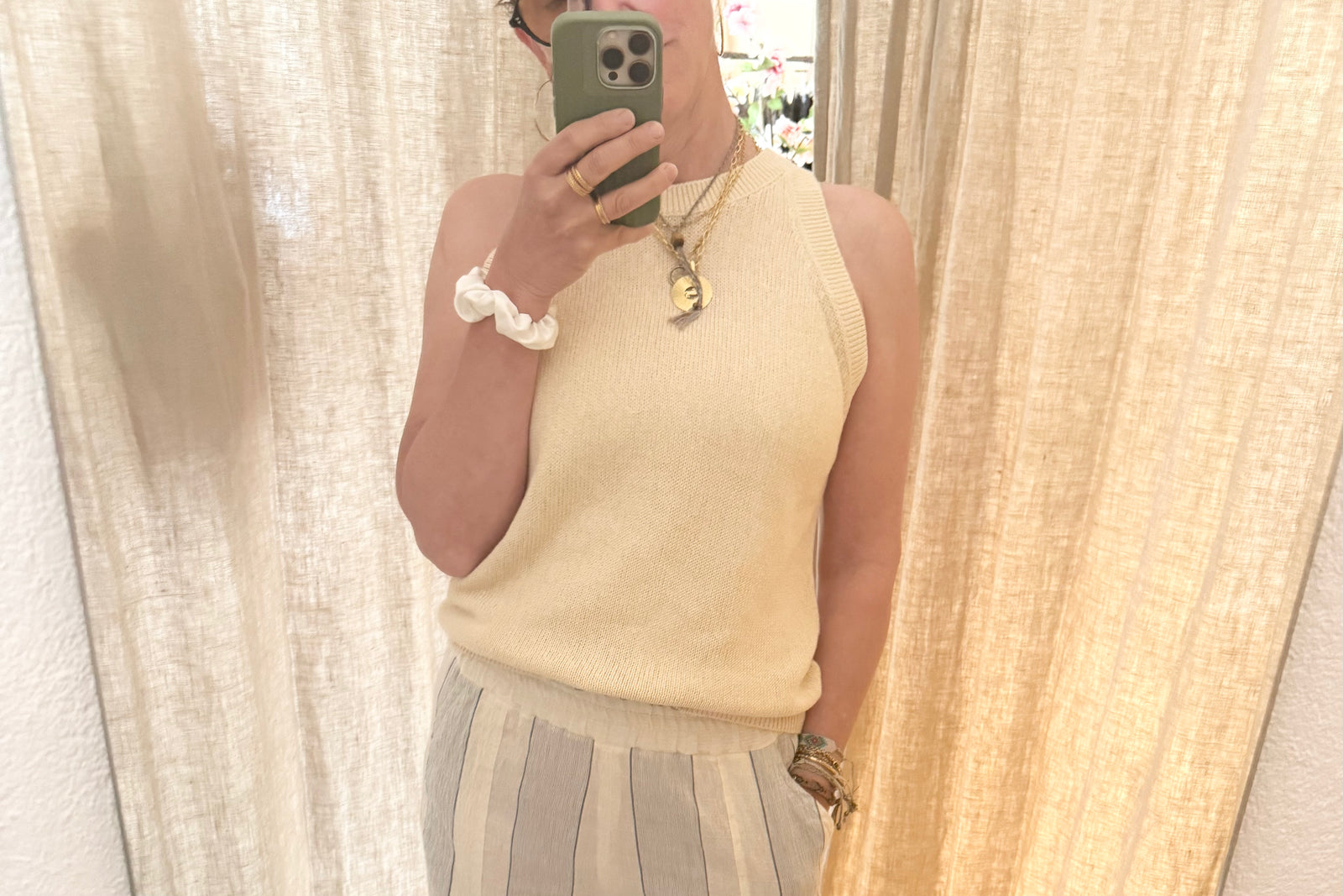 KNIT TED Pullunder Stricktop "DOLLY" vanilla