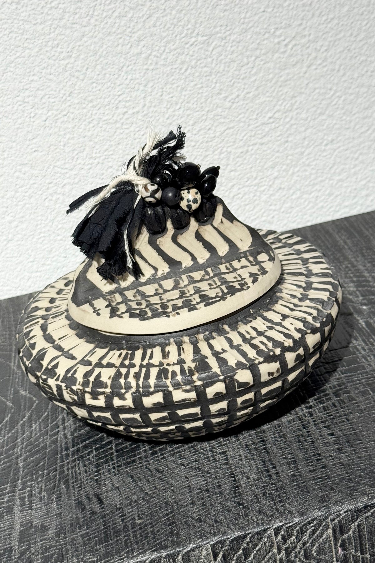 ANNA WESTERLUND Box Baciamo stripe black