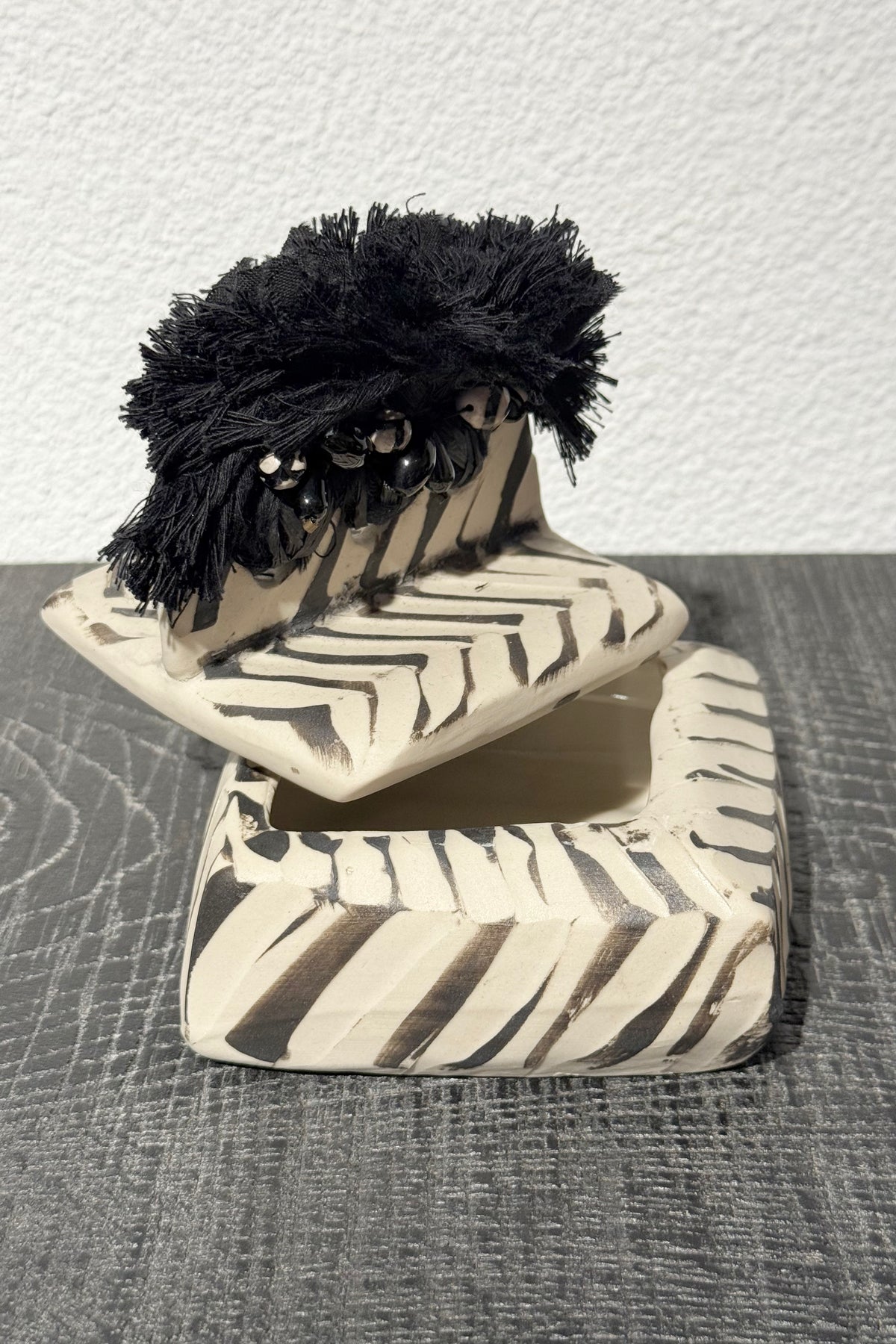 ANNA WESTERLUND Box "Buongiorno" stripe black