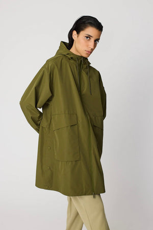 Tantä rain jacket "TORM" dark navy