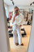 HAPPY HOUSE Le Pantalon - Jeans  "OVERSIZE"  chanel wash