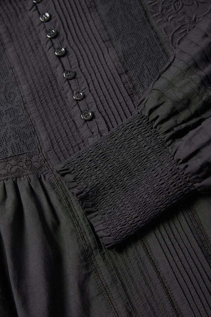 VANESSA BRUNO Baumwollbluse "DAHLIA" schwarz