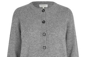 DEA KUDIBAL Cashmerejacke "EMMIDEA" grau mélange