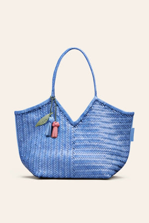 CALAJADE Leather shopper "MISU" L - black