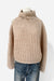 FFC Stehkragen Pullover  "14057" chiné beige