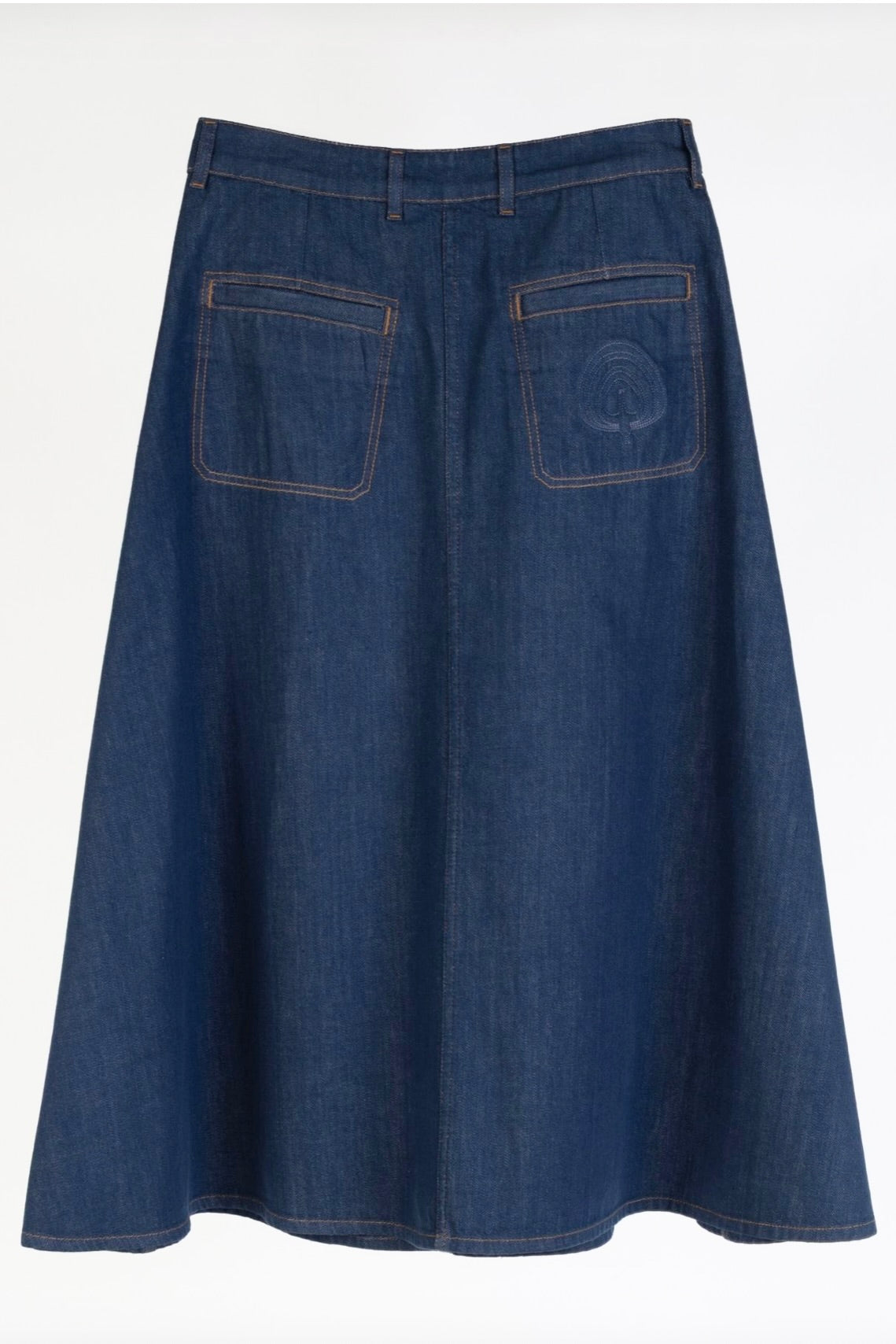 HAPPYHAUS  La Jupe "DANAH" indigo