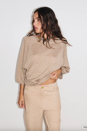 STELLA FOREST cotton blouse "ISOLDE" off-white