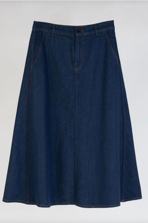 HAPPYHAUS  La Jupe "DANAH" indigo