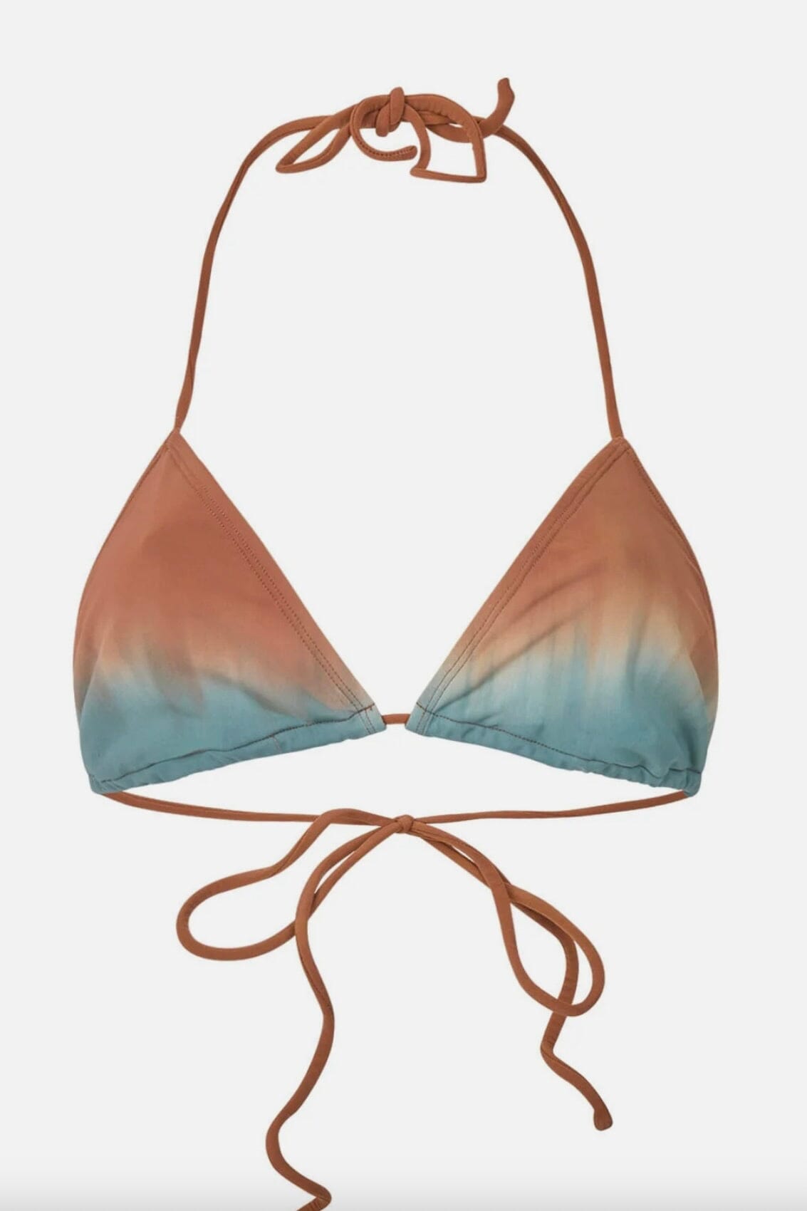 RABENS SALONER  Fusion Triangle Top "MERLE" cognac blue combo