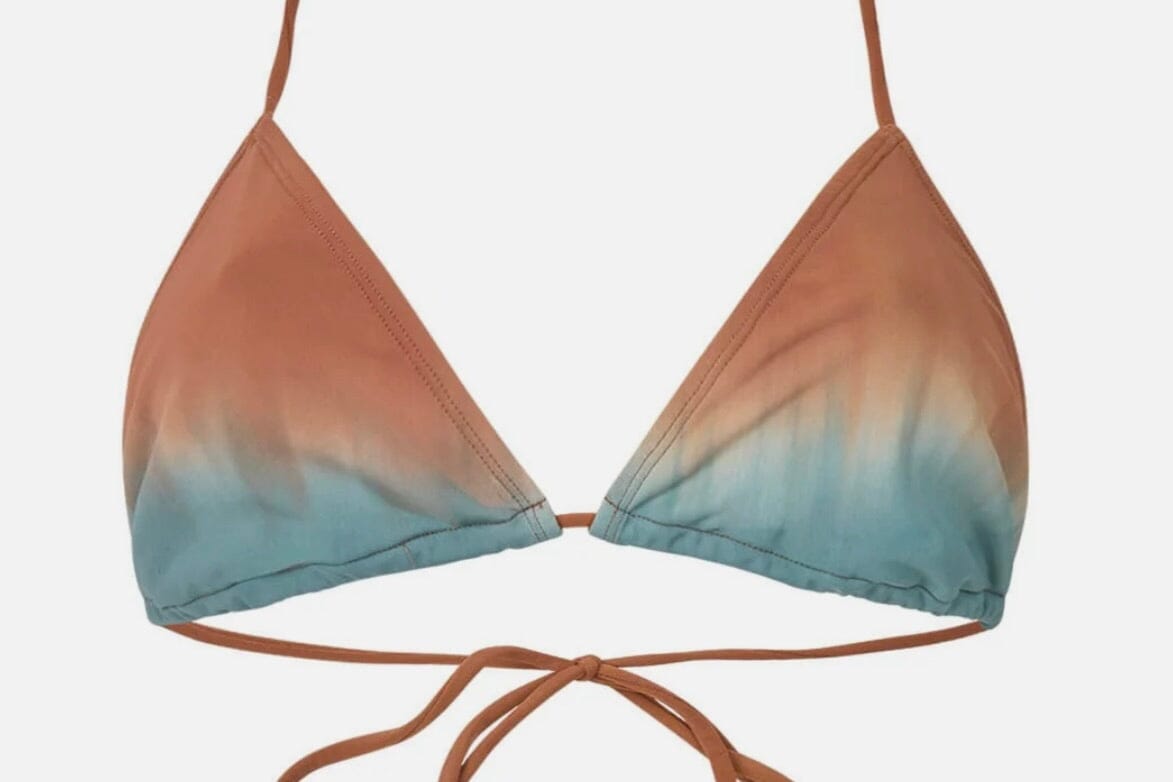 RABENS SALONER  Fusion Triangle Top "MERLE" cognac blue combo