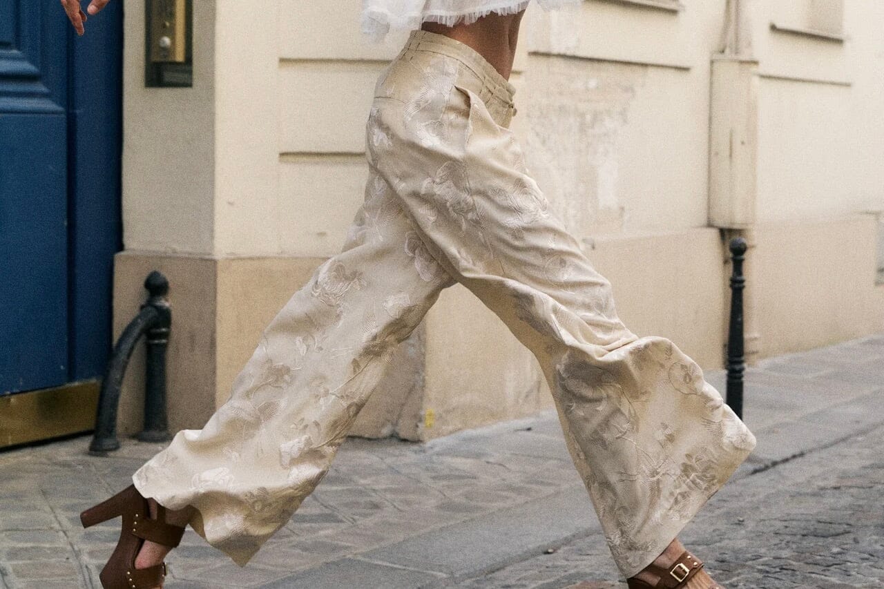 MES DEMOISELLES Hose "FULLY" ecru