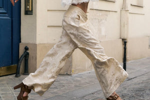 MES DEMOISELLES cotton jumper "SANDY" blush (C)