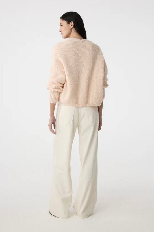 KNIT TED Kuscheljacke "BECKY" soft rose