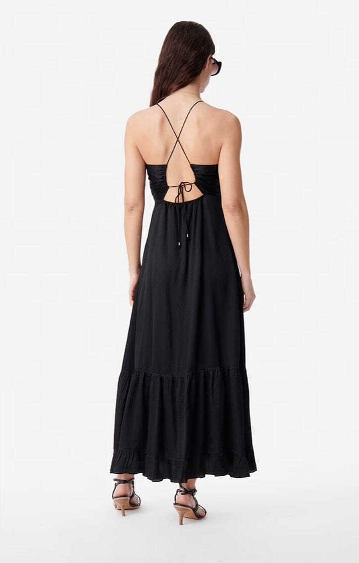 VANESSA BRUNO Baumwollkleid "ALEXANDRA" schwarz