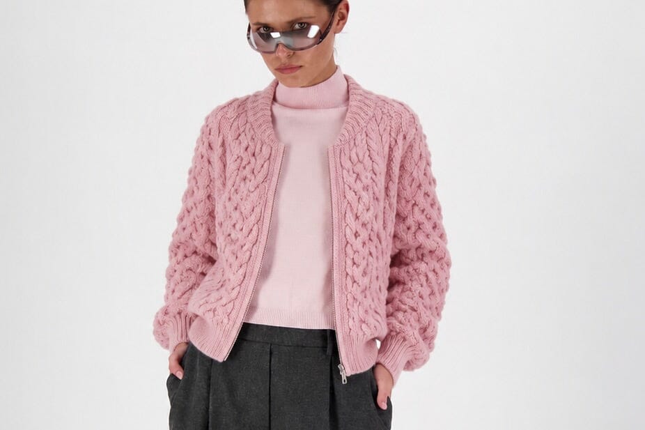 I LOVE MR MITTENS Chunky Wool "NAOMI" Sweater off-white