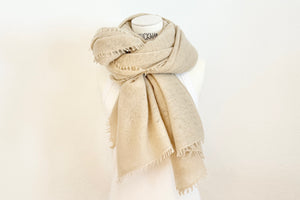 Choice by Réjane Rosenberger Cashmere Schal oatmeal