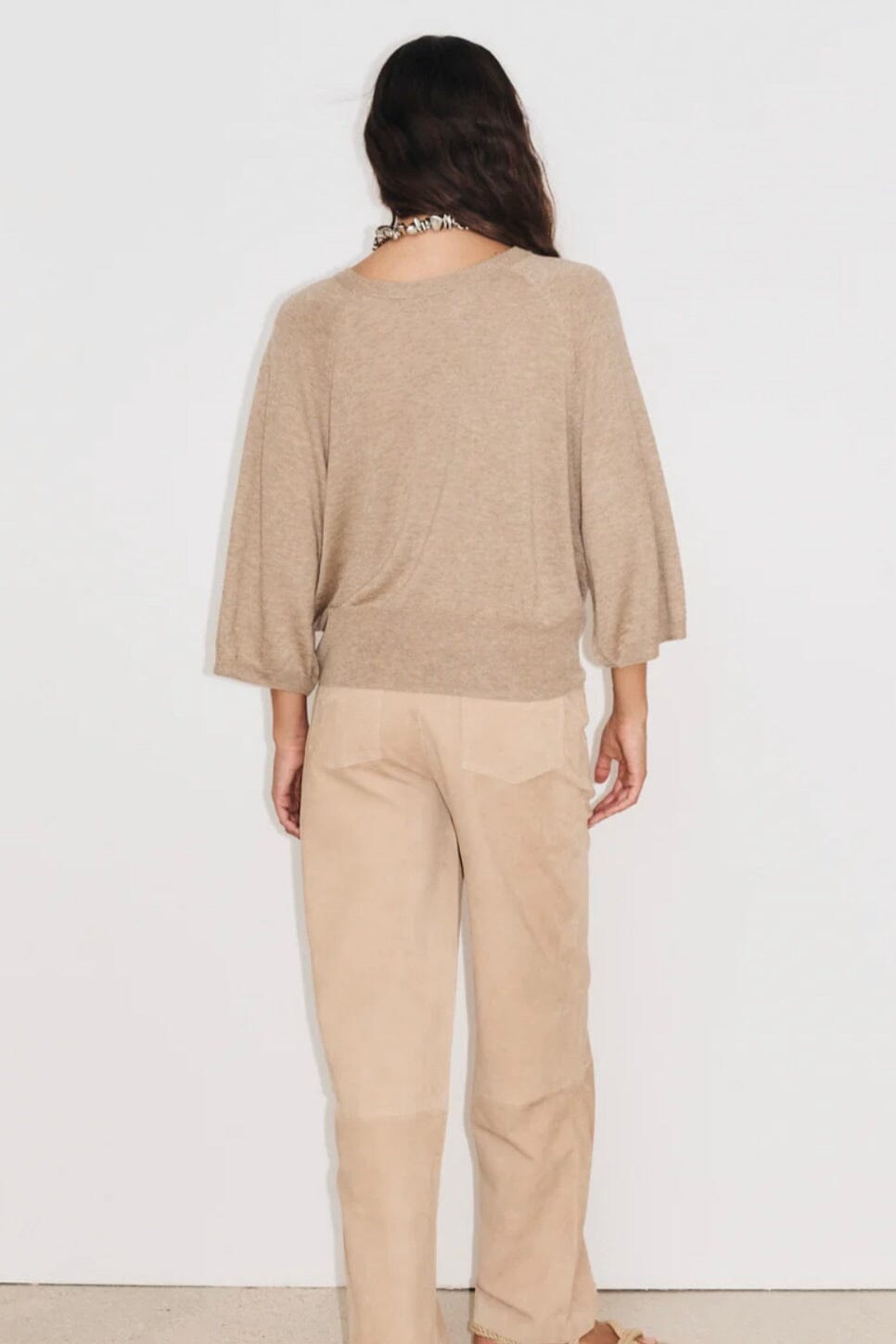 STELLA FOREST cotton blouse "ISOLDE" off-white
