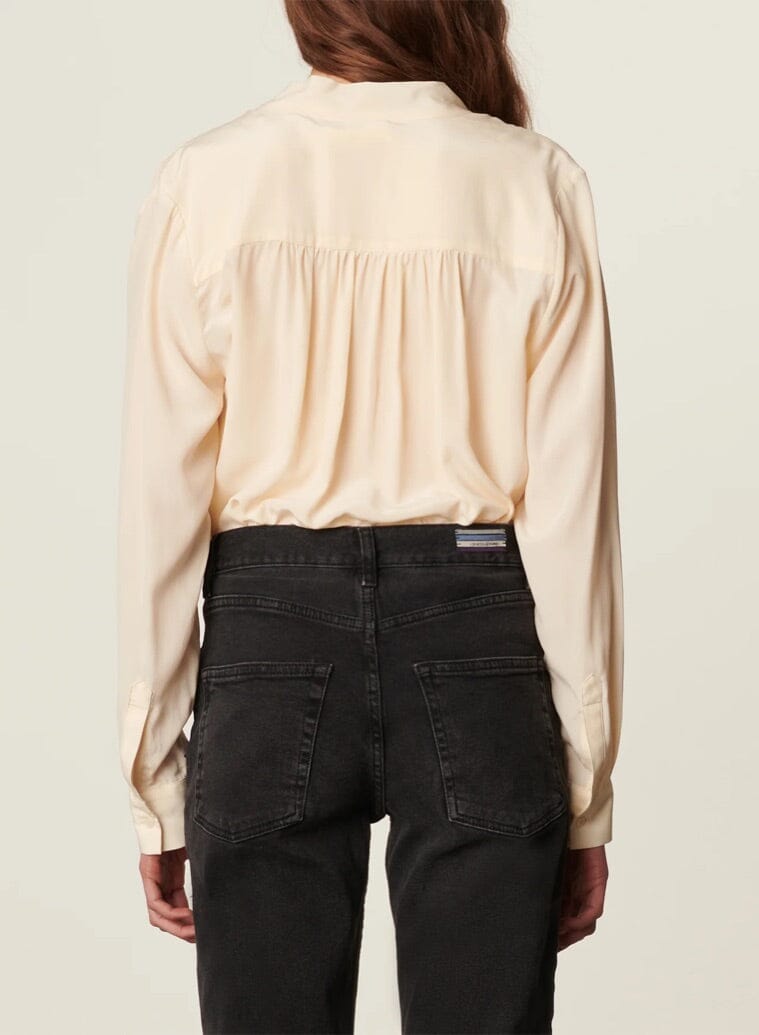 VANESSA BRUNO Seidenbluse "Bijou" cream (C)
