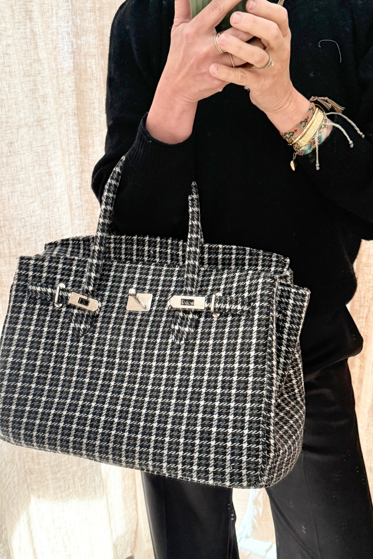 Choice by Réjane Rosenberger Cashmere Poncho light camel