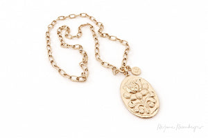 REJANE ROSENBERGER DESIGN Gliederkette "Lotus" oval