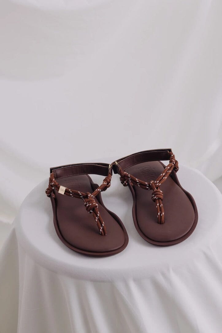 FLOWZE Ledersandalen "FLO" terracotta