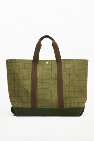 Flanneltasche "Club" XL Hunting green