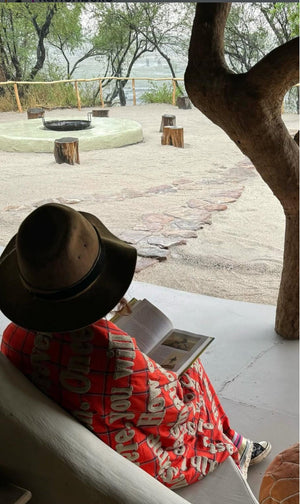 KARIEN BELLE WOOL Plaid "POETRY" massai carro