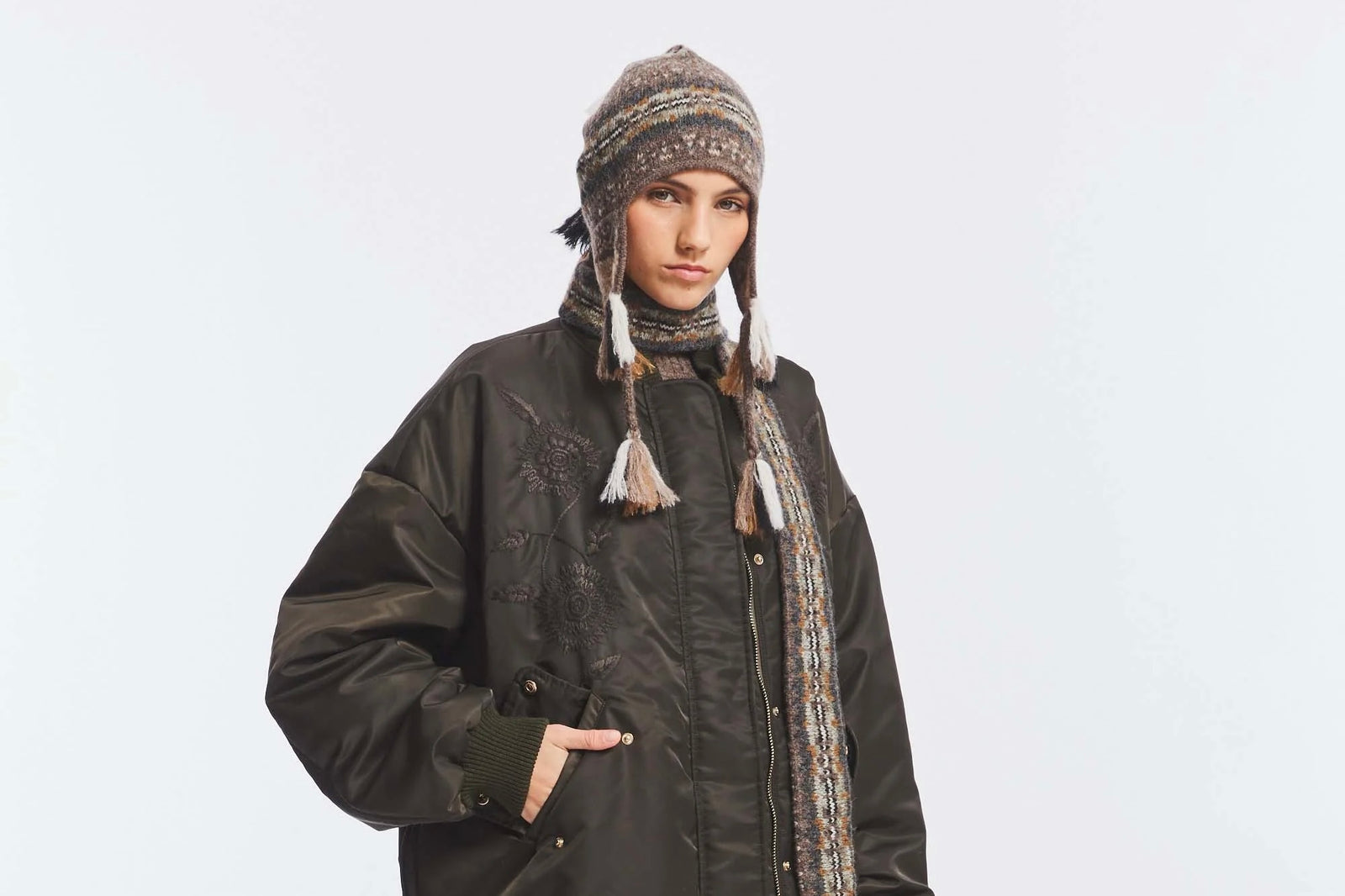 ANTIK BATIK Mütze "CAMPO" grey