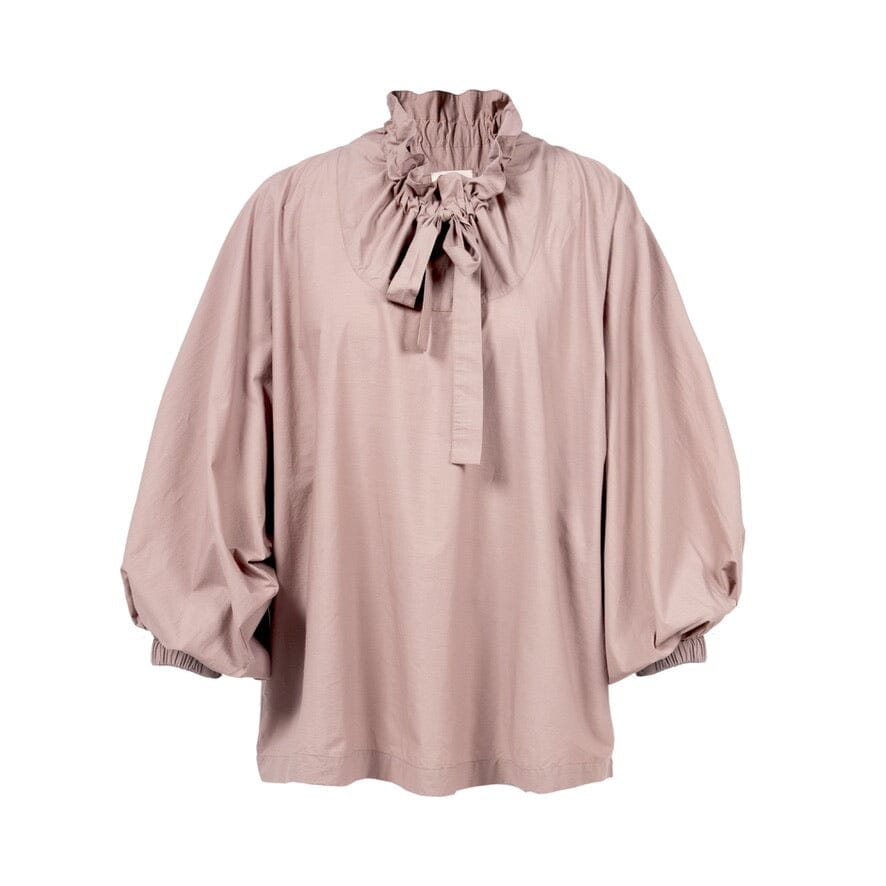 V.DE.VINSTER Baumwollbluse "CLARA" dusty rose