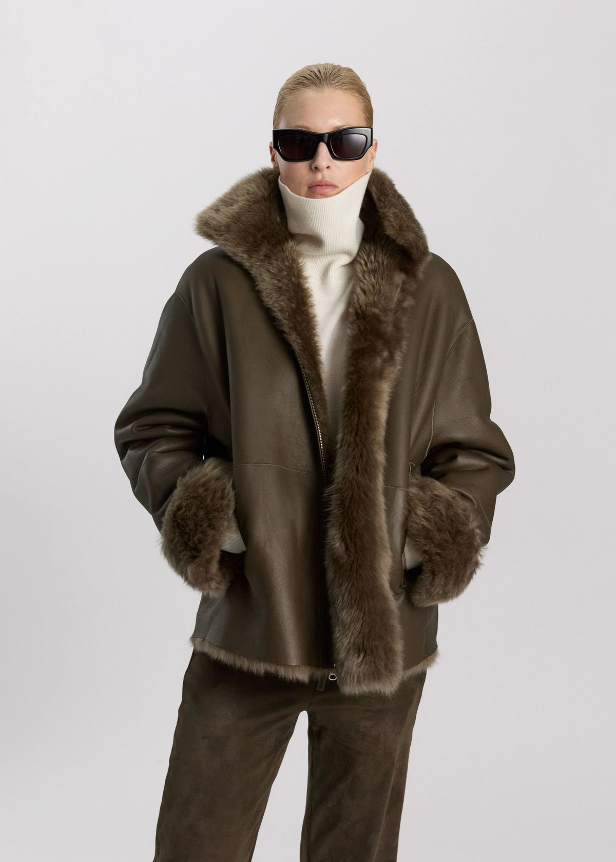 UTZON Laconjacke "JOJI" army