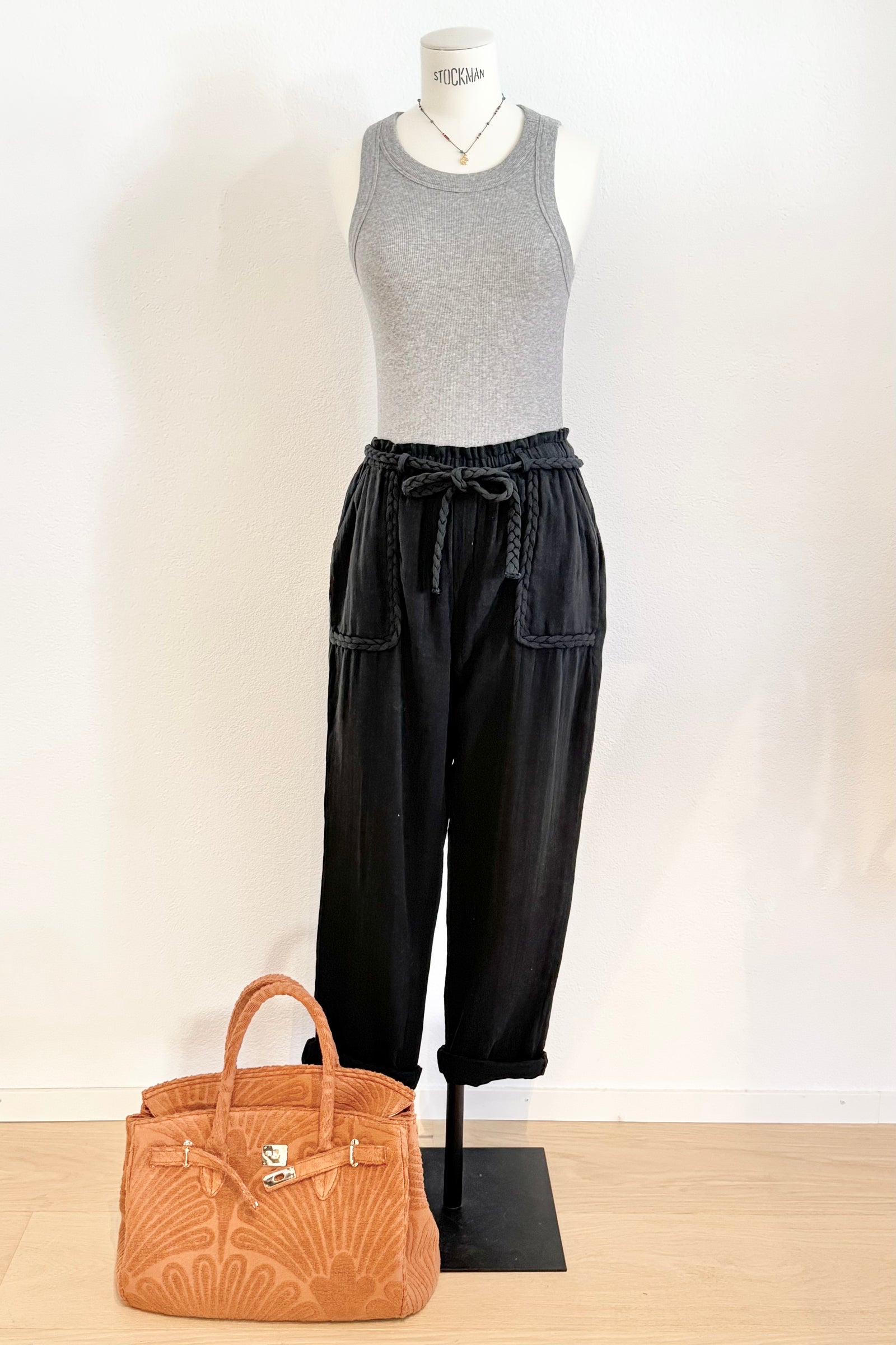 NOTSHY Baumwolljogger "MONACO" schwarz