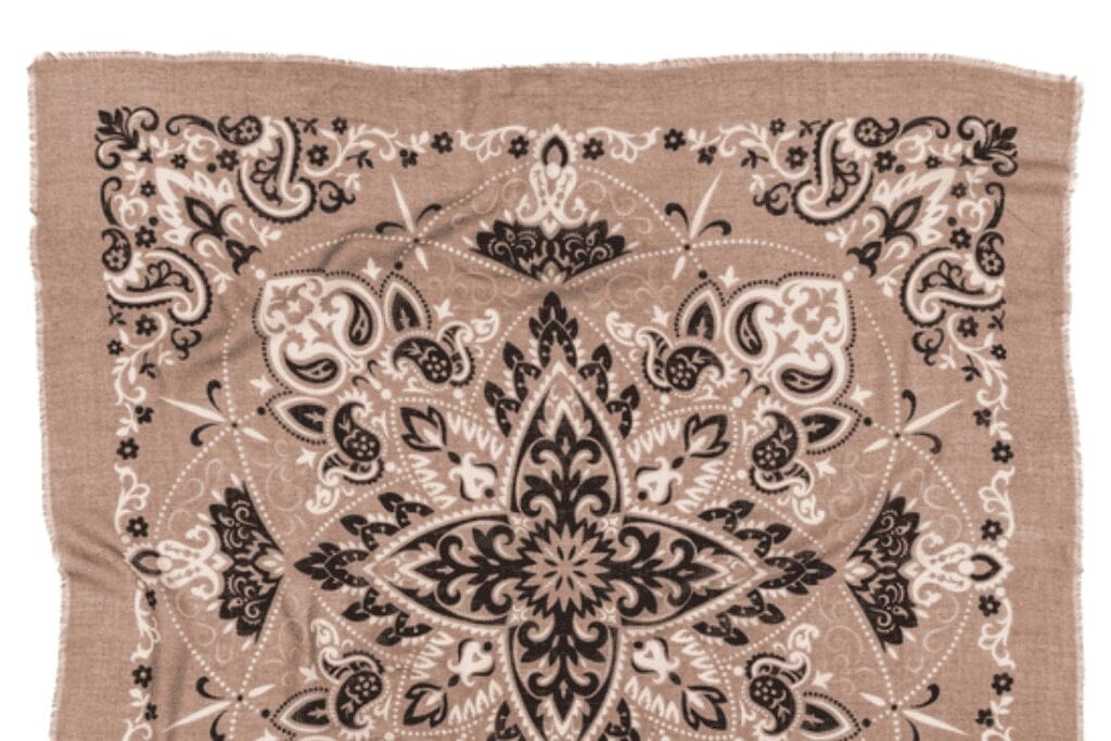 MAISON LECOMTE FLAMANT Wool/Cashmere "Scarf" taupe