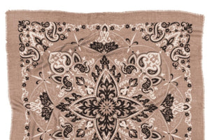 MAISON LECOMTE FLAMANT Wool/Cashmere "Scarf" taupe