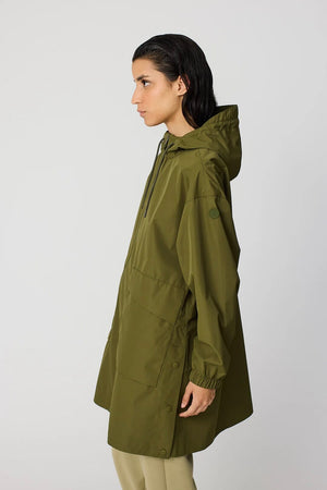 Tantä rain jacket "TORM" dark navy