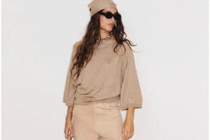 STELLA FOREST cotton blouse "ISOLDE" off-white