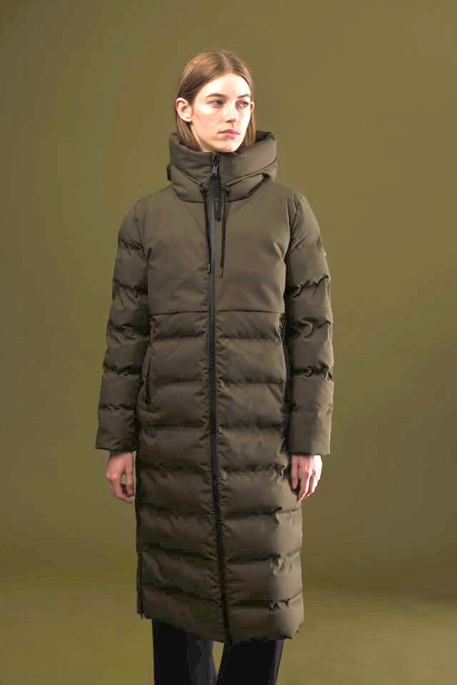 Tantä Wintermantel "Snestorm" khaki