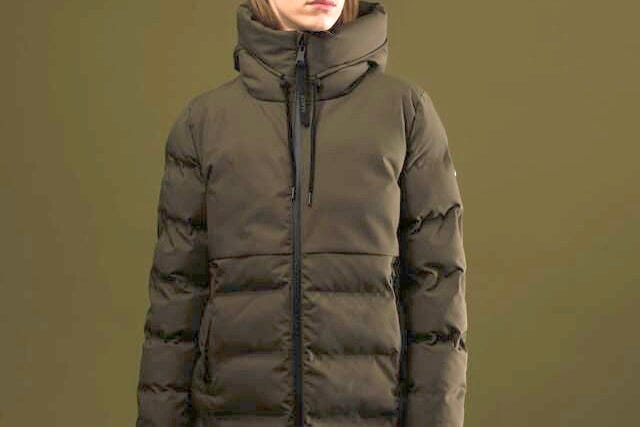 Tantä Wintermantel "Snestorm" khaki