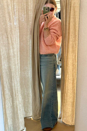 KNIT TED cuddly cardigan "BECKY" cream