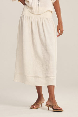 VELVET by Graham and Spencer Baumwolljupe "MAZIE07" coconut