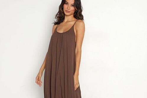 9seed - Tulum Cover- up Dress - chocolat