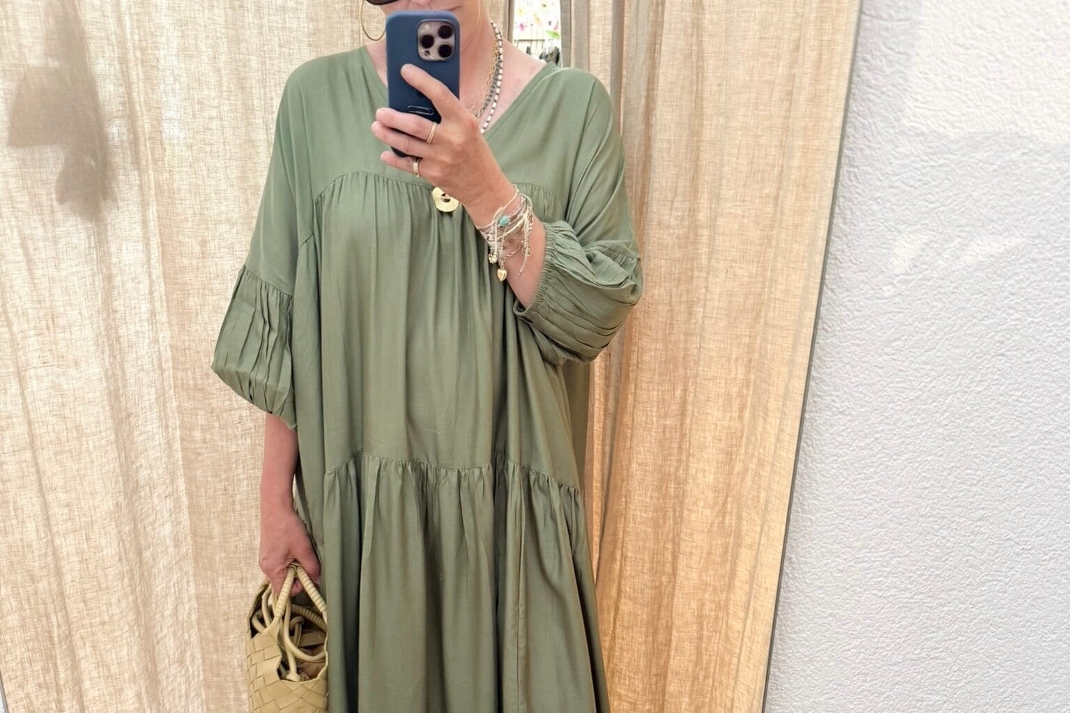 AYRE Viscosekleid "MAUDE" green